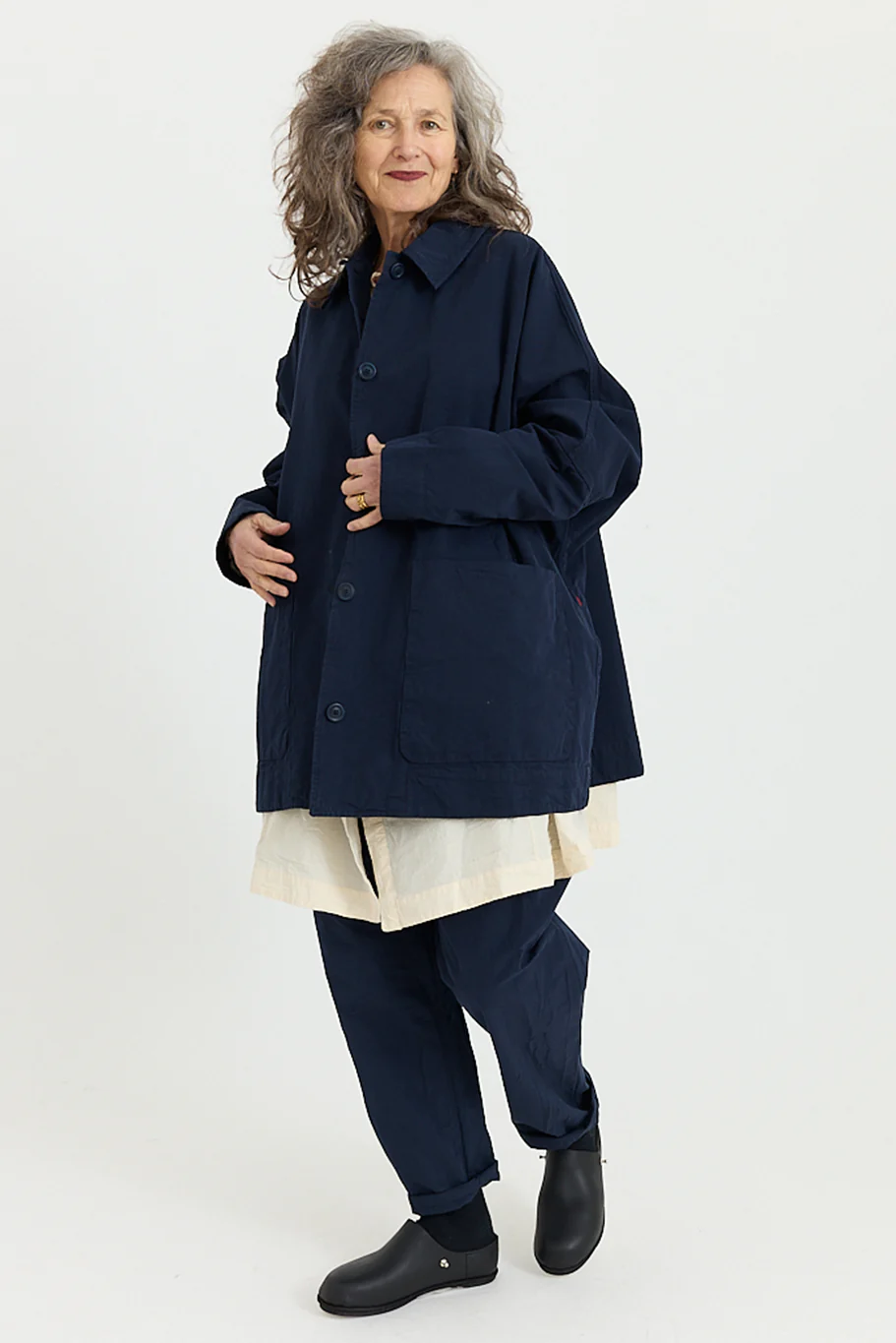 Casey Casey - Tippy Pant - Navy - Image 3