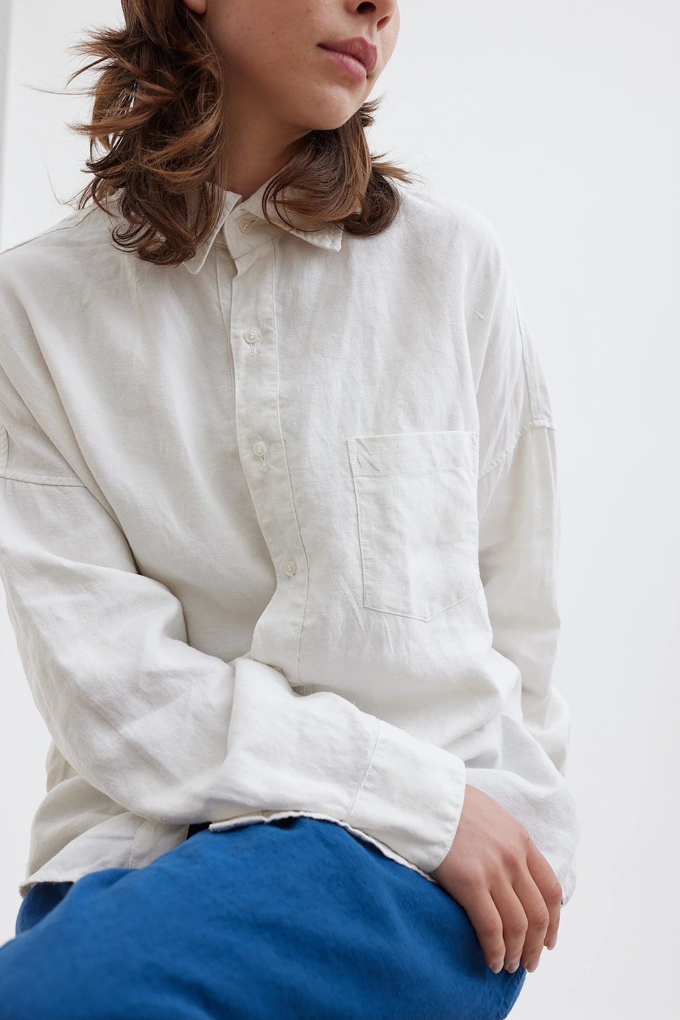 Chez Vidalenc - Shirt - Antic Linen AXL - Natural - Image 3