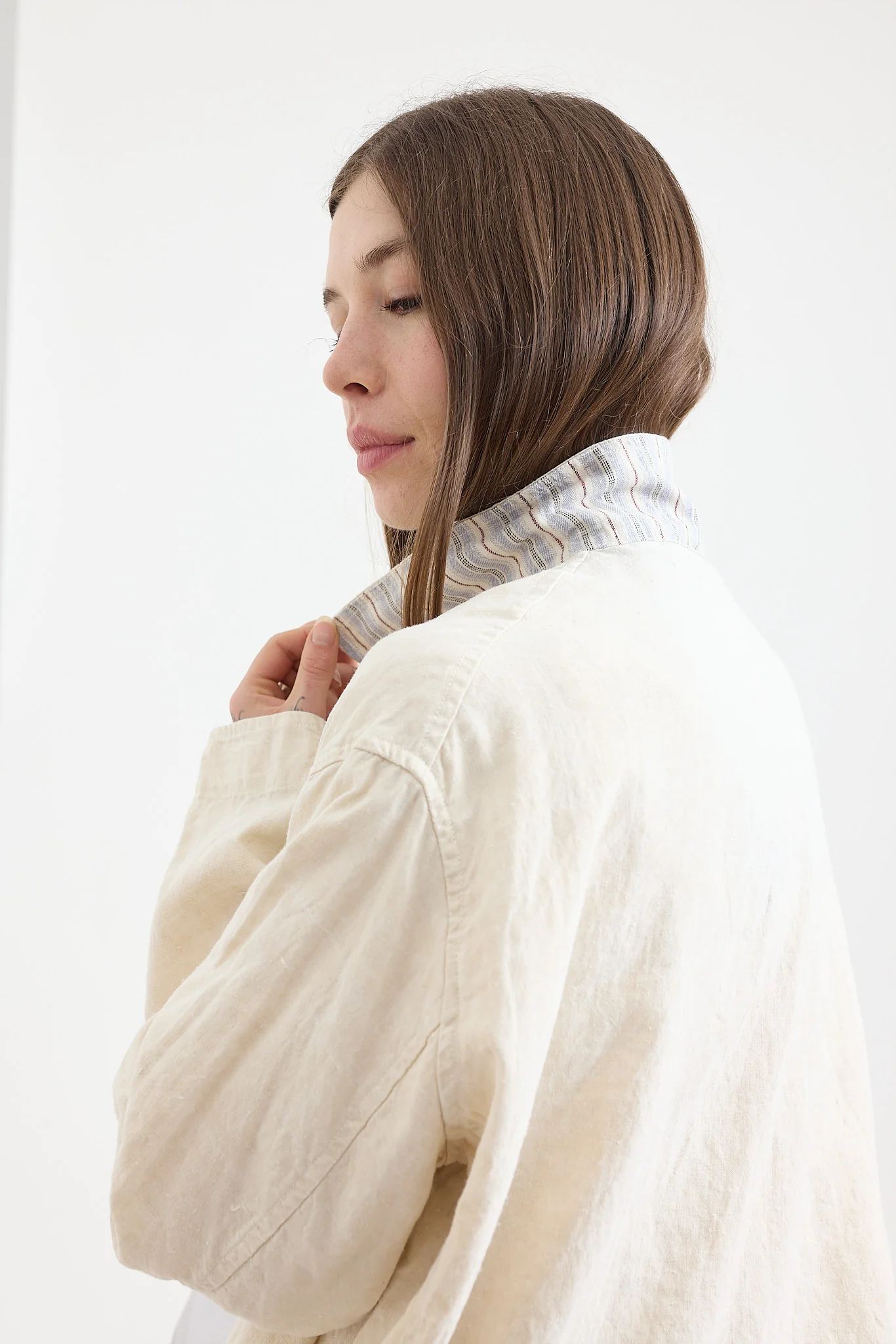 Chez Vidalenc - Malbo Coat - Natural - Image 4