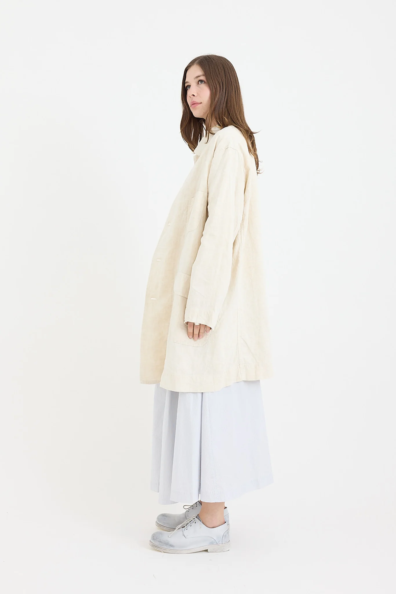 Chez Vidalenc - Malbo Coat - Natural - Image 5