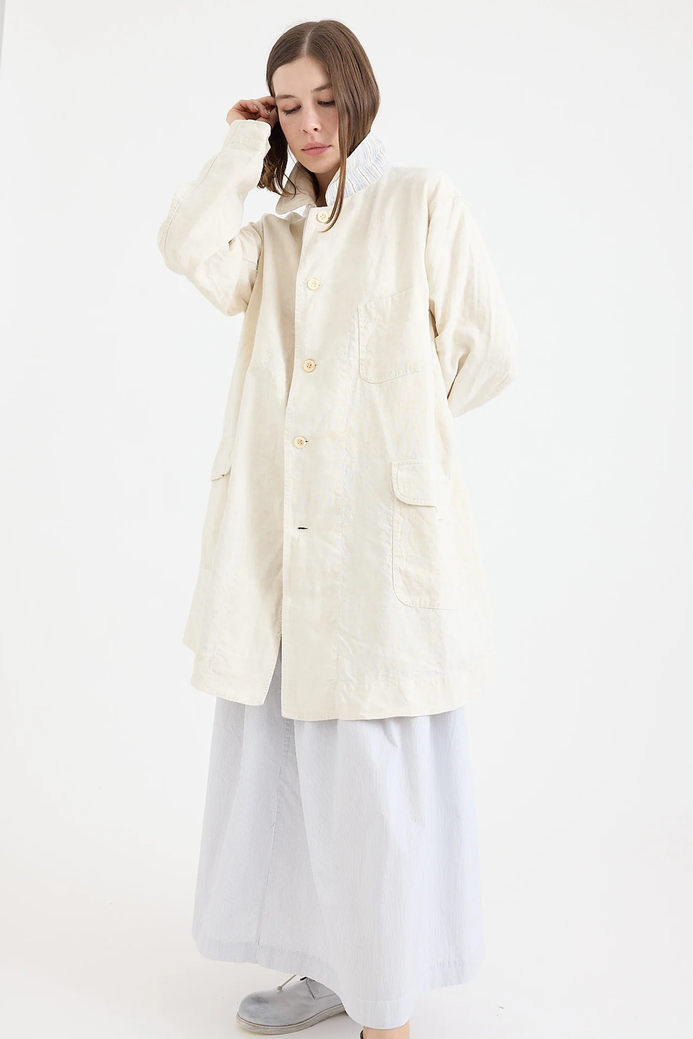 Chez Vidalenc - Malbo Coat - Natural - Image 8