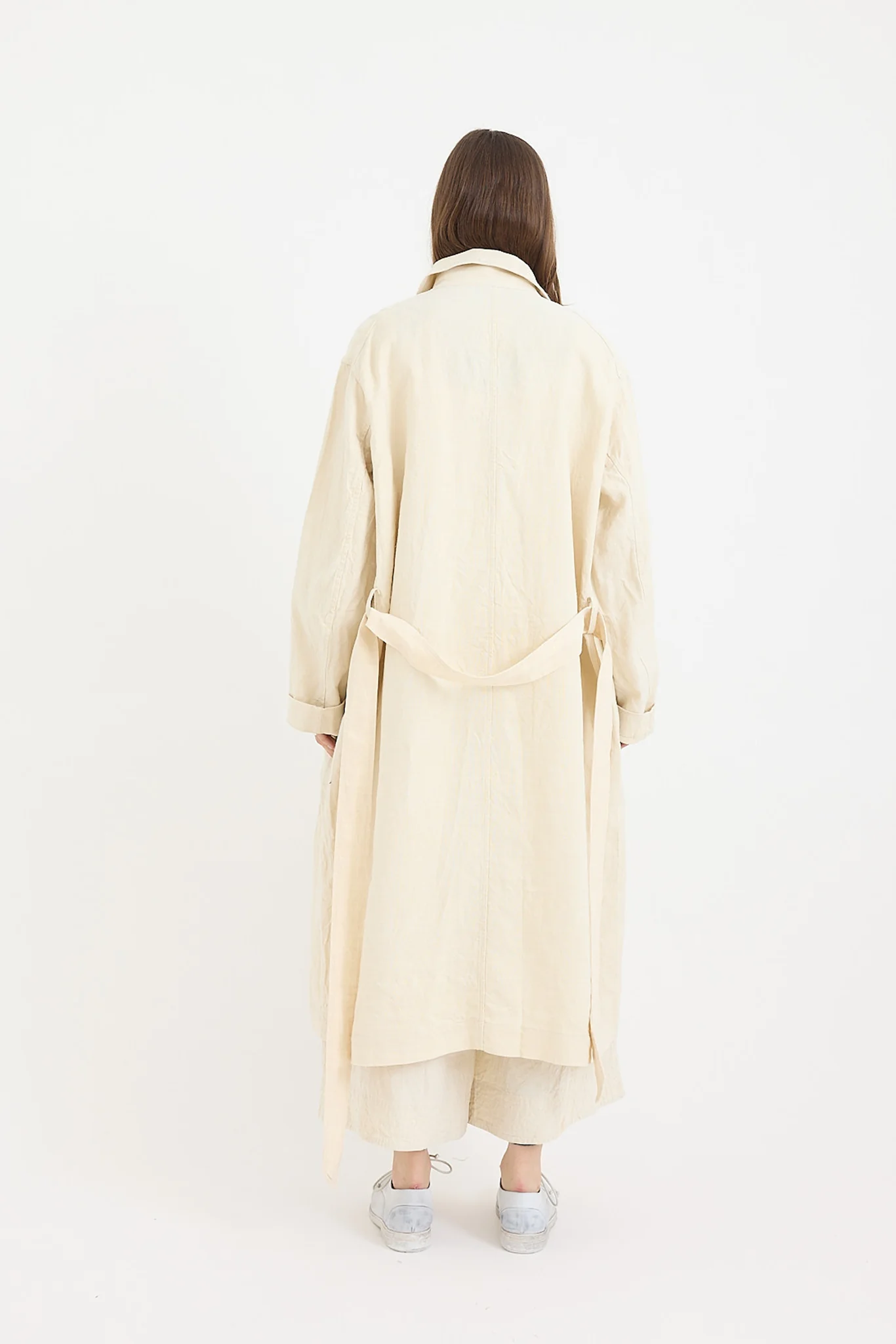 Chez Vidalenc - Trench Coat - Natural - Image 7