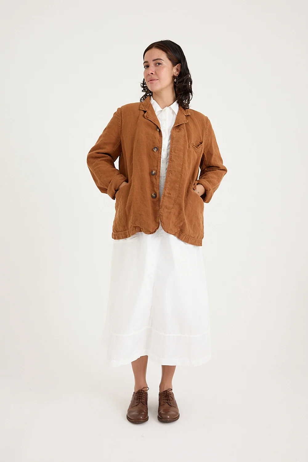 Metta - Dominique Blazer - Mid Weight Linen - Image 6