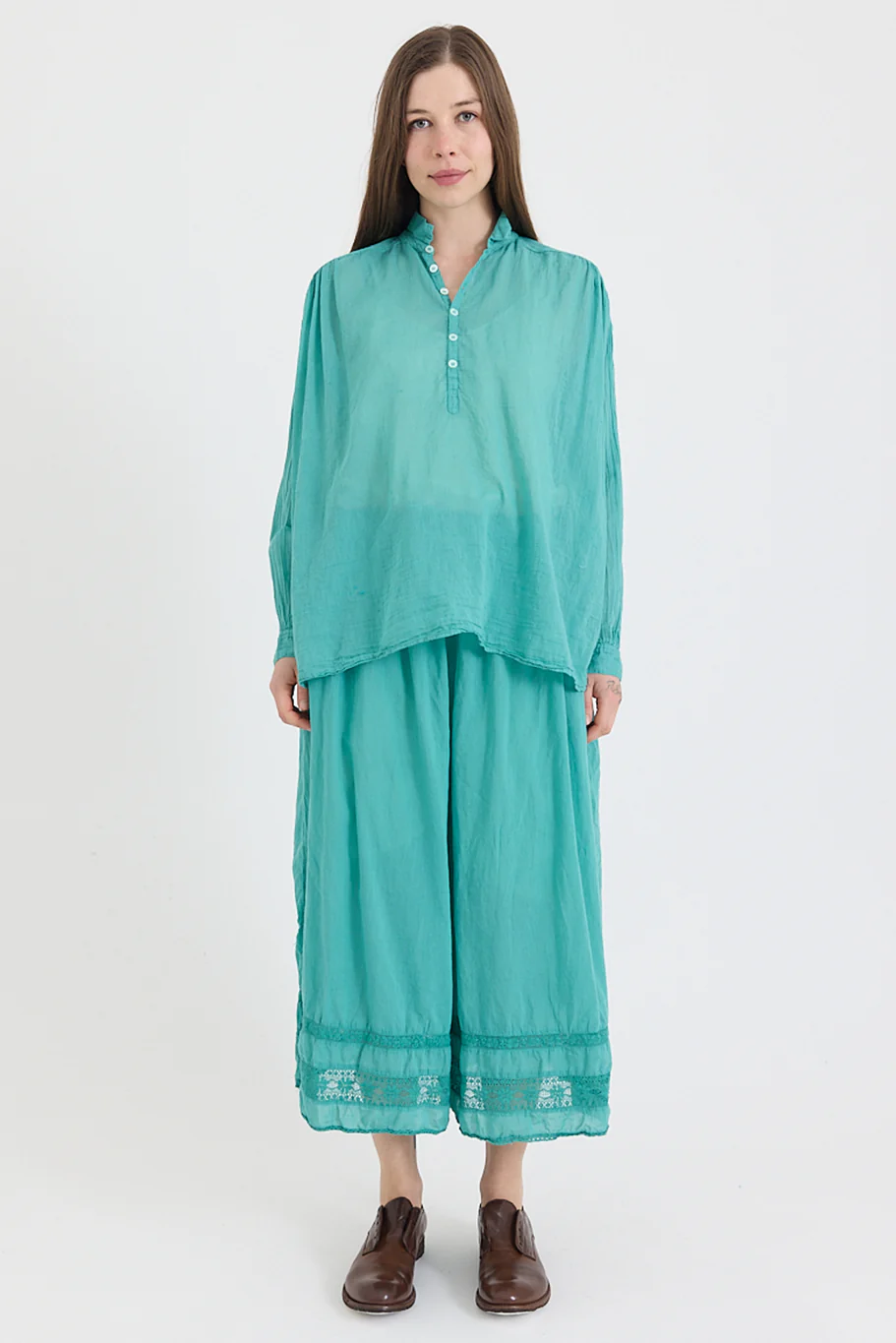 Metta - Hill Shirt - Cotton Voile - Image 11