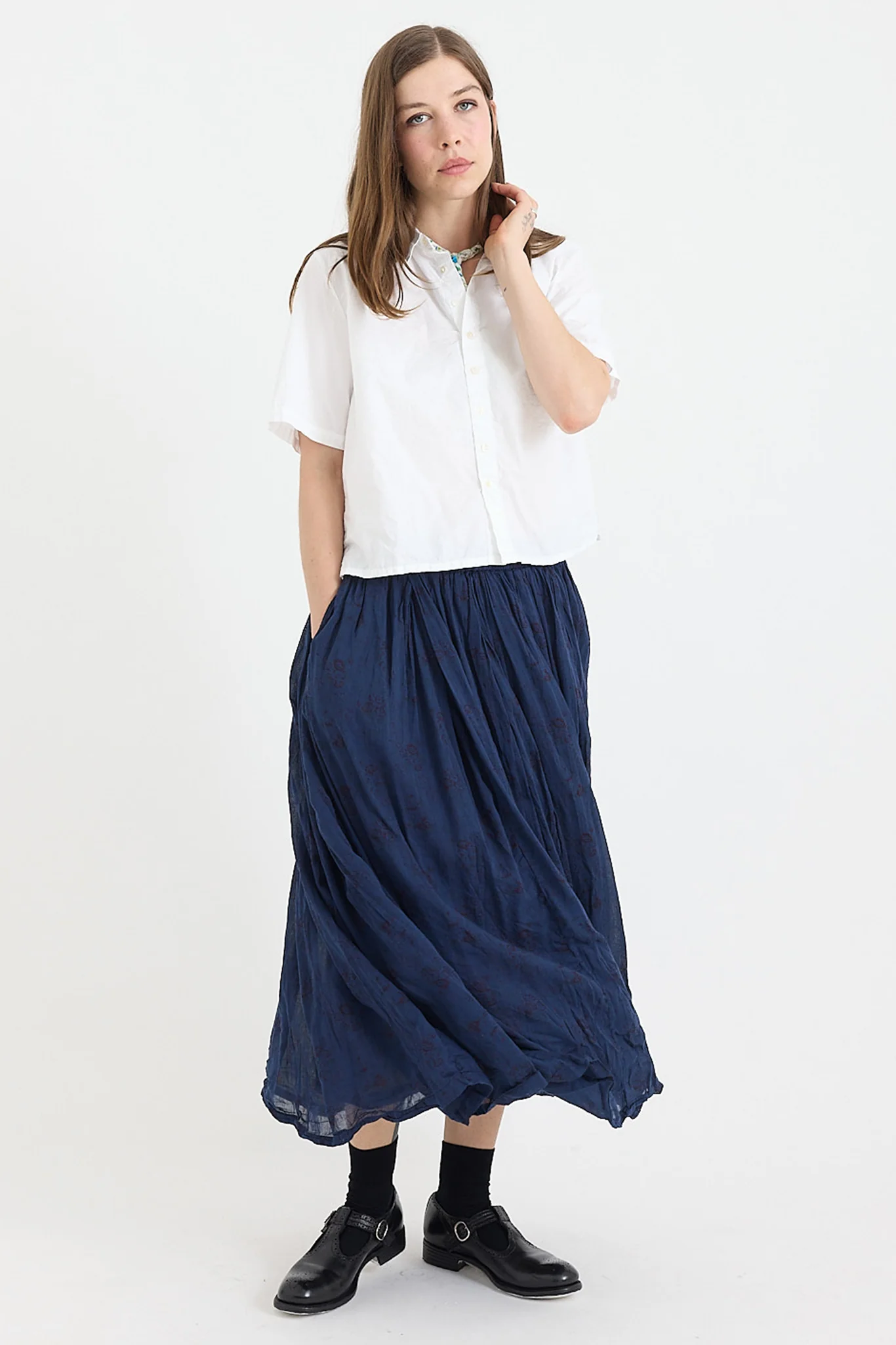 Metta - Pierre Shirt - Cotton Poplin - Image 6