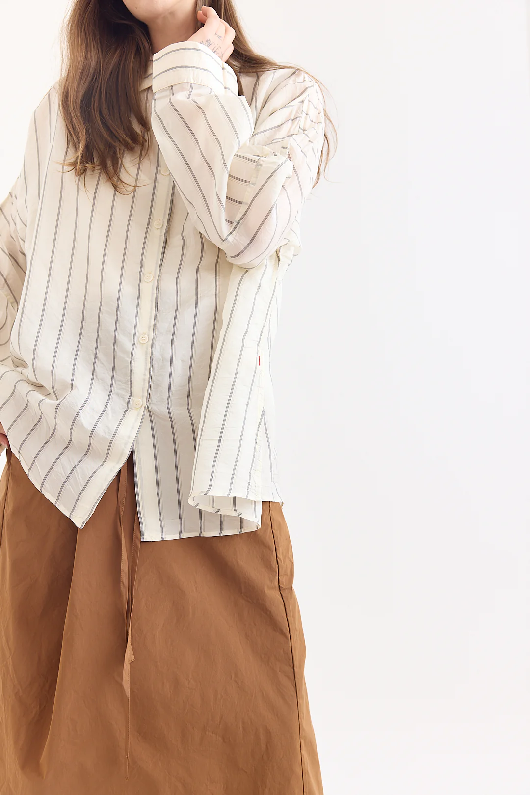 Casey Casey - Waga L/S Shirt - Spider Stripes - Image 4