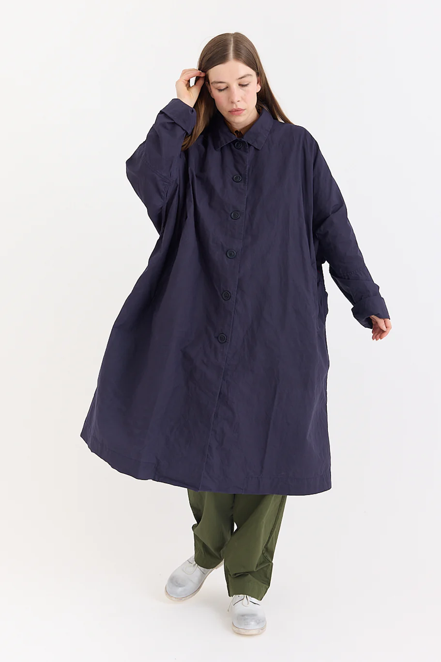 Casey Casey - 2PCS Coat - Navy - Image 3