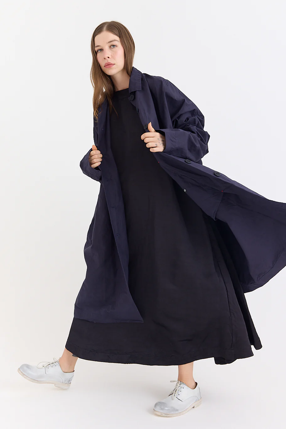 Casey Casey - 2PCS Coat - Navy - Image 6